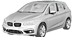 BMW F45 P20D1 Fault Code